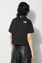 Oblečení Tričko The North Face W Simple Dome Cropped Slim Tee NF0A87U4JK31 černá