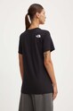 Îmbrăcăminte The North Face tricou din bumbac W S/S Relaxed Easy Tee NF0A87N9JK31 negru
