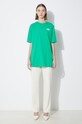 The North Face cotton t-shirt W S/S Essential Oversize Tee NF0A87NQPO81 green SS24