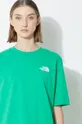 Bavlnené tričko The North Face W S/S Essential Oversize Tee 100 % Bavlna