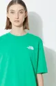 The North Face t-shirt bawełniany W S/S Essential Oversize Tee 100 % Bawełna