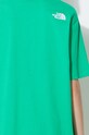 The North Face cotton t-shirt W S/S Essential Oversize Tee green NF0A87NQPO81