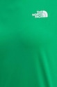 Памучна тениска The North Face W S/S Essential Oversize Tee NF0A87NQPO81 зелен