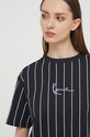 Karl Kani t-shirt bawełniany czarny 6137269