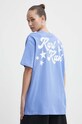 Karl Kani t-shirt bawełniany niebieski 6137732
