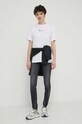 Karl Kani t-shirt bawełniany 6137743 biały SS24