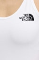 The North Face top biały NF0A55AQFN41