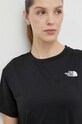 The North Face t-shirt sportowy Flex Circuit NF0A87JVJK31 czarny