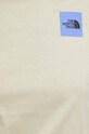 The North Face t-shirt bawełniany beżowy NF0A87EH3X41
