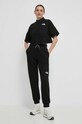 The North Face t-shirt NF0A853XJK31 czarny SS24