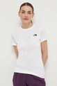 The North Face t-shirt biały NF0A87NHFN41