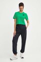 The North Face tricou din bumbac NF0A87NBPO81 verde SS24