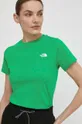 The North Face t-shirt zielony