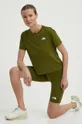 The North Face sportos póló zöld