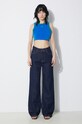 Топ adidas Originals Terry Crop Tank JH0620 син SS24