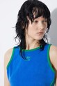 Топ adidas Originals Terry Crop Tank JH0620 син