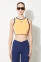 adidas Originals top Terry Crop Tank orange JH0621