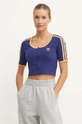 adidas Originals tricou Rib SS bleumarin JH3130