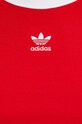 Μπλουζάκι adidas Originals 3 Stripes Baby Tee IP0665 κόκκινο