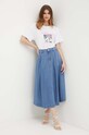 Boss Orange tricou din bumbac 50511418 alb SS24