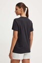 New Balance tricou din bumbac Essentials Cotton WT41509BK negru AW24