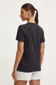 New Balance t-shirt in cotone Essentials Cotton nero