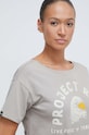 Under Armour t-shirt Project Rock beżowy 1383420