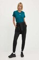 Under Armour tricou 1383648 verde SS25