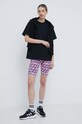 New Balance t-shirt bawełniany WT41501BK WT41501BK czarny SS24