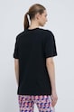Oblačila Bombažna kratka majica New Balance WT41501BK črna
