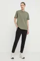 New Balance t-shirt bawełniany WT41501DEK zielony