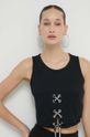 Top Karl Lagerfeld Jeans čierna 241J1708