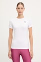 Under Armour t-shirt treningowy HeatGear Authentics z elastanem biały 1365460