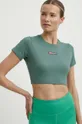 zelena Majica kratkih rukava za trening Reebok Lux Bold