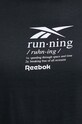 Bavlnené tričko Reebok 100075396 čierna
