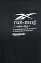Bavlnené tričko Reebok 100075396 čierna