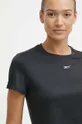 μαύρο Μπλουζάκι για τρέξιμο Reebok