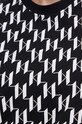 Karl Lagerfeld tricou din bumbac 241W1700 negru