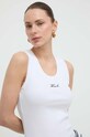 Одяг Бавовняний топ Karl Lagerfeld 241W1712 білий