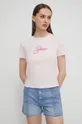 rosa Guess Originals t-shirt in cotone