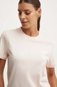 New Balance t-shirt bawełniany Jersey Small Logo różowy WT41509OUK