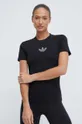 czarny adidas Originals t-shirt Damski