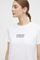 λευκό Βαμβακερό μπλουζάκι The North Face Γυναικεία