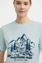 modrá Bavlnené tričko The North Face
