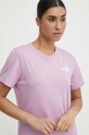 Sportovní tričko The North Face Foundation NF0A882VPO21 fialová