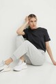 Champion tricou din bumbac 117207 negru SS24