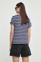 Odzież Levi's t-shirt bawełniany A7247 granatowy