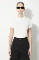 λευκό Βαμβακερό μπλουζάκι Rick Owens Small Level T-Shirt Γυναικεία