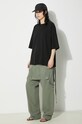 Rick Owens cotton t-shirt Walrus T-Shirt DS01D1201.RN.09 black SS24