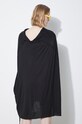 Rick Owens cotton blouse Shroud DS01D1226.BH.09 black SS24